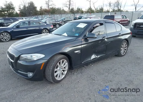 2012 BMW 528I xDrive из США, поврежденный, VIN WBAXH5C54CDW08304
